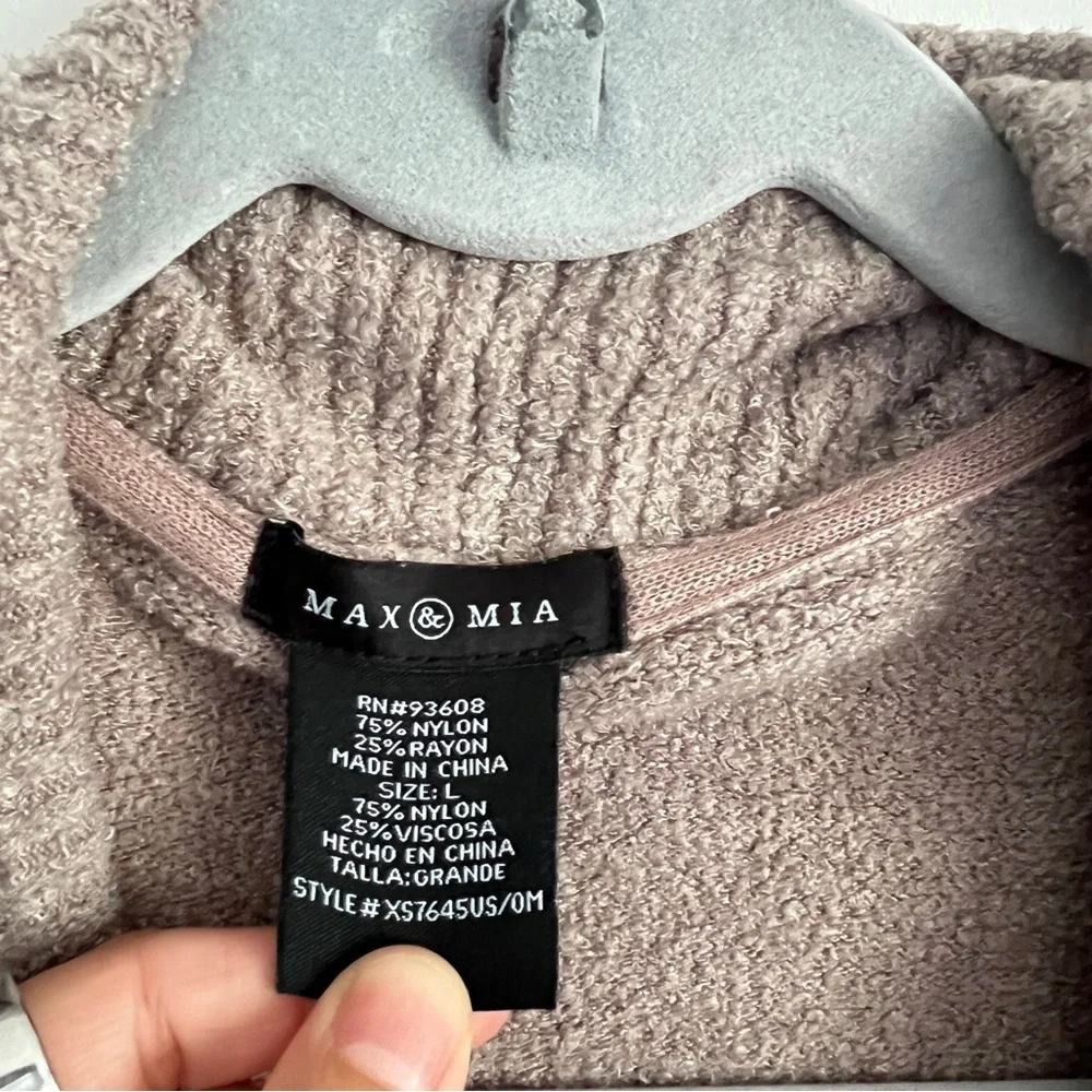 Max & Mia Ladies The Essential Travel Cardigan Size Large Soft Cozy Cardigan - Picture 5 of 6